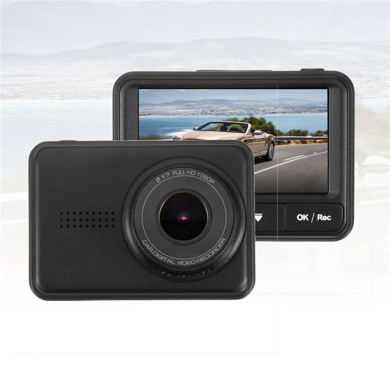 720P Автомобильный GPS DVR камера видеорегистратор ночного видения видеорегистратор автомобильная видеокамера 170 широкоугольный