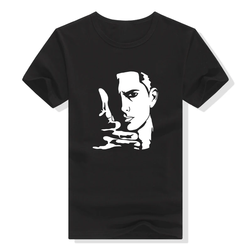 Free Shipping Summer Fashion Hip Hop Shirts Men Casual Clothing Not Afraid Funny Cartoon Cool Tops | Мужская одежда