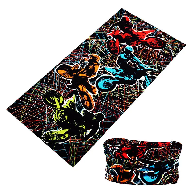 

Bicycle Sports Neck Gaiter Headwear Women Magic Headband Multi Use Face Shields Buffe Outdoor Bike Mask Men Bandana Fishing UV