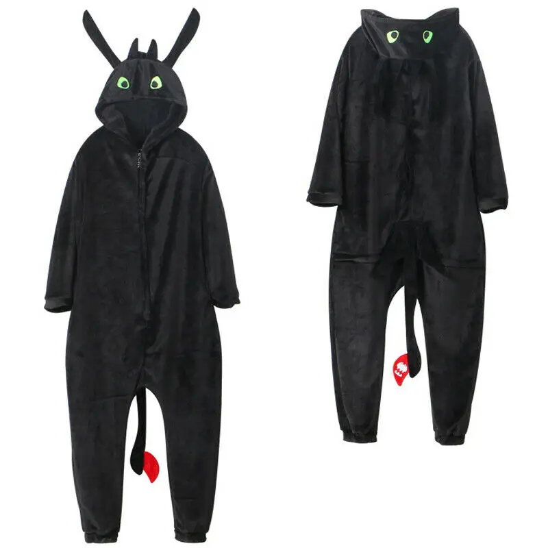 Acheter Anime comment entraîner votre Dragon sans dents Cosplay Costume combinaison pyjama