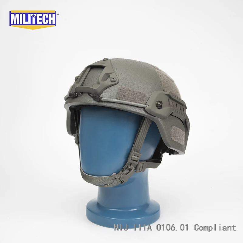 MILITECH FG MITCH NIJ Level IIIA 3A Tactical Aramid Bulletproof Helmet ACH ARC OCC Dial Liner Aramid Ballistic Helmet DEVGRU CAG