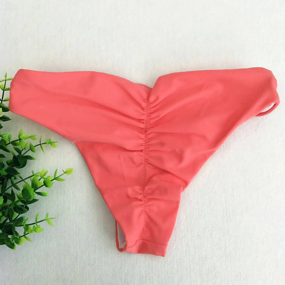 Сексуальное бикини с оборками 2018 купальный костюм с открытыми плечами Для женщин бразильский купальники женский комплект бикини из двух