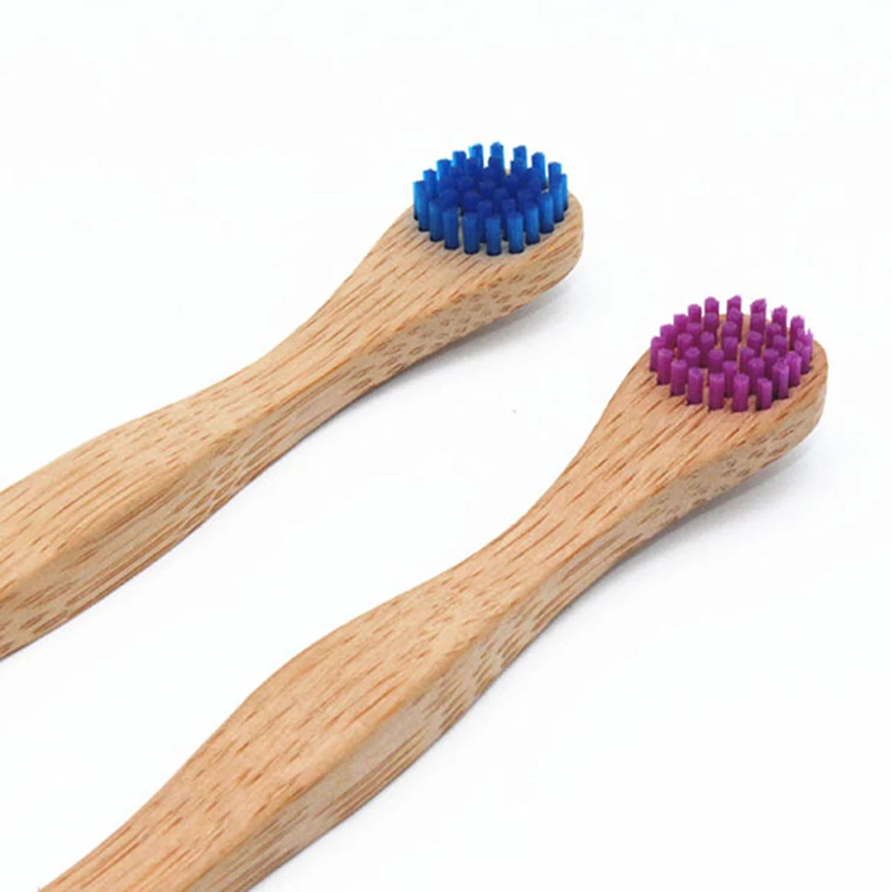 5 шт. натуральная бамбуковая ручка зубная щетка отбеливающая мягкая щетина бамбуковая зубная щетка экологически чистый инструмент для ухода за полостью рта