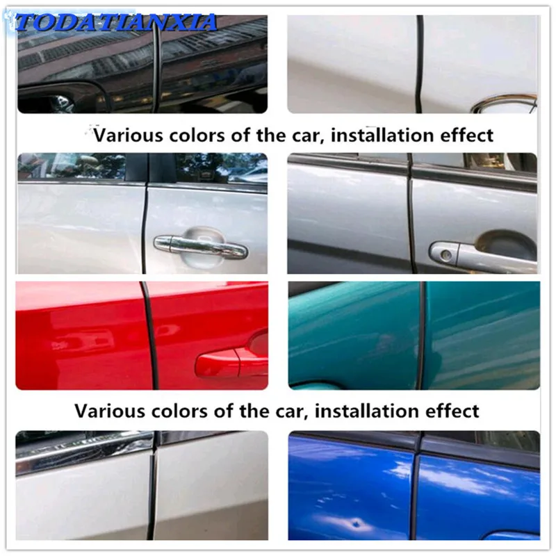 

Car Styling Door Edge Side Protector Protection Strips for forester renault megane 2 w204 peugeot 307 chrysler 300c vw golf 4