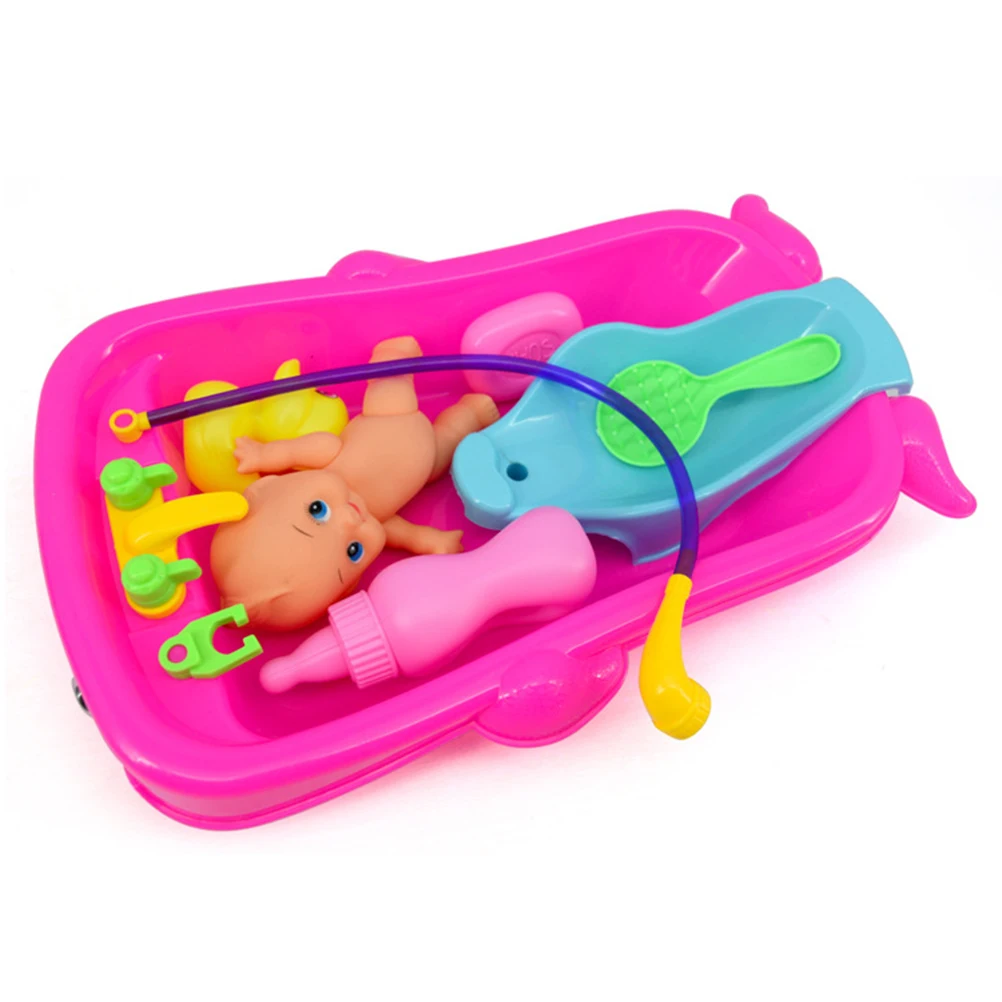 Ванночка Когнитивная плавающие игрушки Ванная комната игровой набор раннего образования новорожденных подарок для Для детей водные