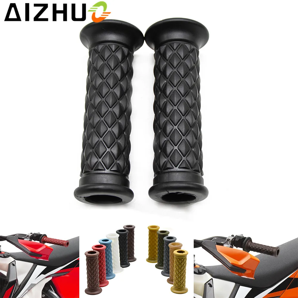 Non-Slip Silicone Motor Handlebar Grips Universal 7/8