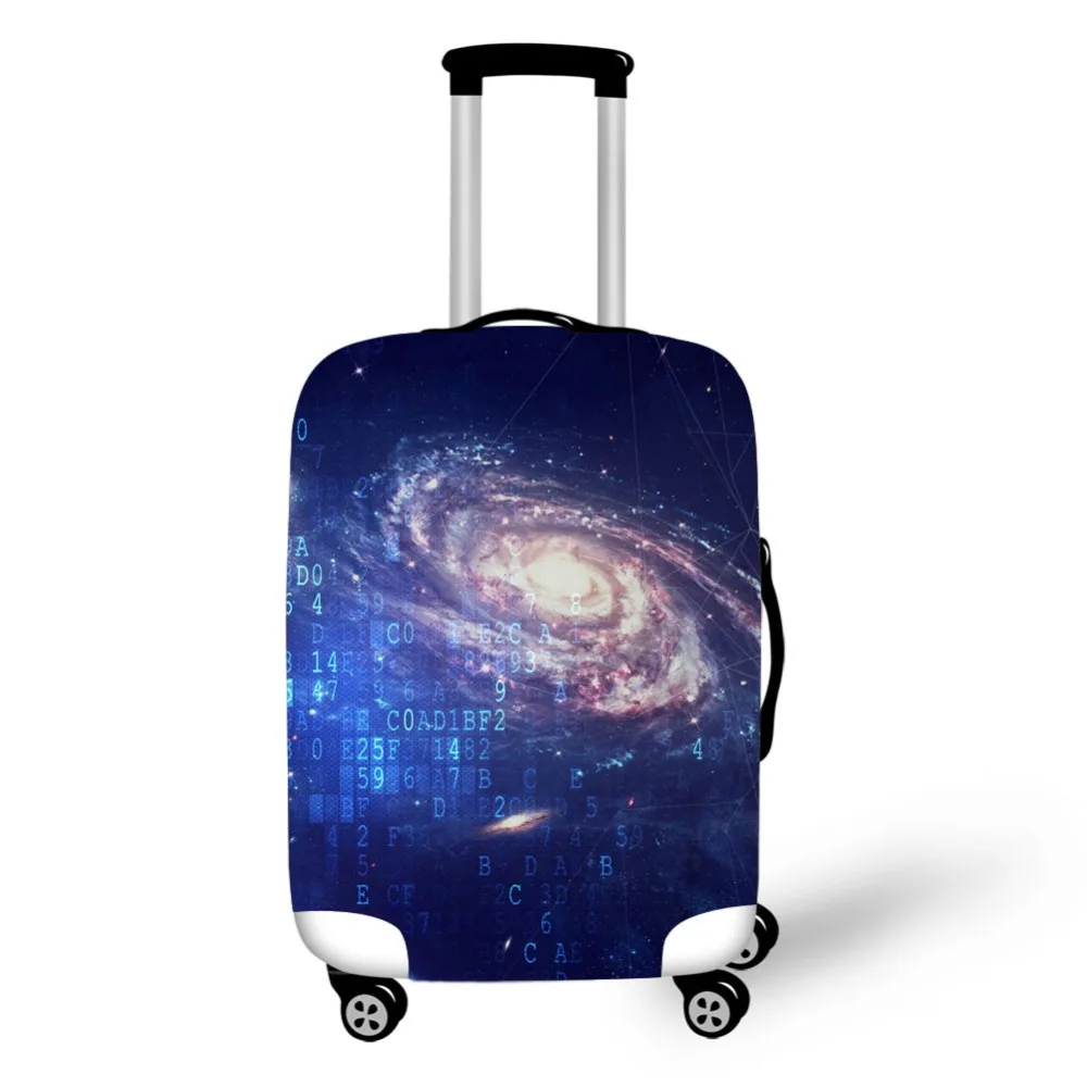 Cosmic Print travel accessories suitcase protective covers 18-30 inch elastic luggage dust cover case stretchable Waterproof Cosmic Print travel accessories suitcase protective covers 18-30 inch elastic luggage dust cover case stretchable Waterproof