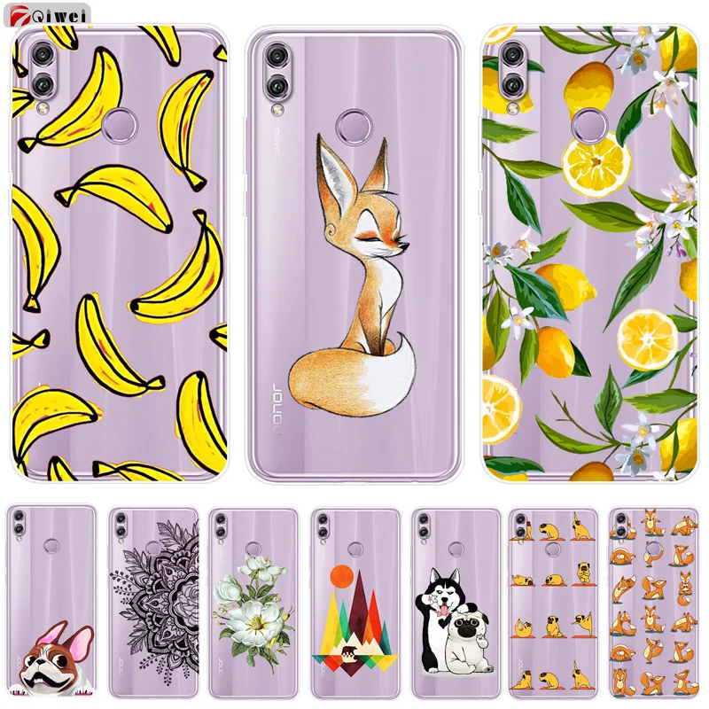 

For Fundas Huawei Honor 8X Case Silicone Soft TPU Cover Coque For Huawei Honor 8X Cover Honor8X 8 X X8 Case Clear Capas