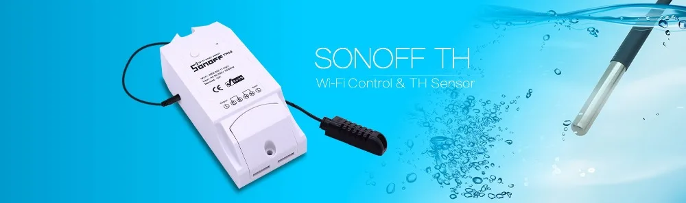 Itead Sonoff TH 10a 16a датчик контроля температуры и влажности для умного дома умный WiFi переключатель приложение беспроводной пульт дистанционного управления