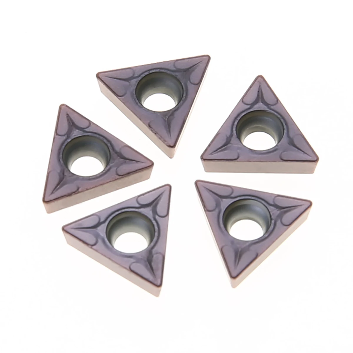 10pcs TCMT110204/TCMT 731 Carbide Inserts  2mm Thickness Blades For Lathe Turning Tool Boring  Bar