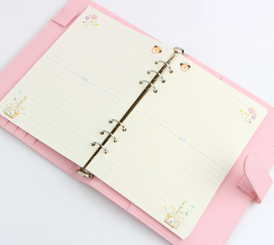 Summer Cute Series Notebook Filler Papers A5/A6 Color Inner Core Planner Inside Page gift Stationery Summer Cute Series Notebook Filler Papers A5/A6 Color Inner Core Planner Inside Page gift Stationery