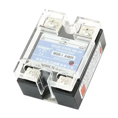 MGR-1 D4825 AC70-280V до AC240-480V 25A прозрачная пластиковая крышка твердотельные реле |