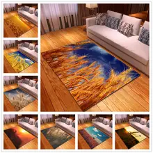 Ковер в пасторальном стиле, детский игровой коврик, мягкие фланелевые коврики из вспененного материала для гостиной, спальни, коврики для детской комнаты, игровой коврик для новорожденных