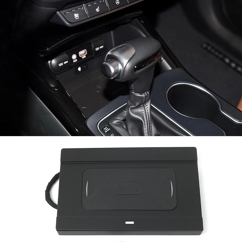 Для KIA Sorento 10 Вт автомобильное qi Беспроводное зарядное устройство, беспроводное мобильное зарядное устройство, быстрое зарядное устройство, аксессуары для быстрой зарядки для iPhone