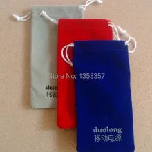 Бархатный мешочек на шнурке для украшений для рождественского подарка/орнамента/косметики/ожерелья/браслета/Ipone/мешочек для серег \ мешочек под заказ