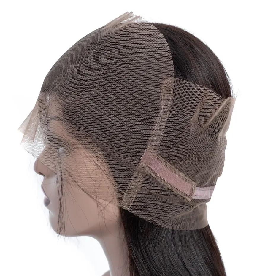 Bling Hair бразильские прямые волосы 360 кружева лобовое закрытие с детскими волосами предварительно вставленные Remy человеческие волосы закрытие натуральный цвет