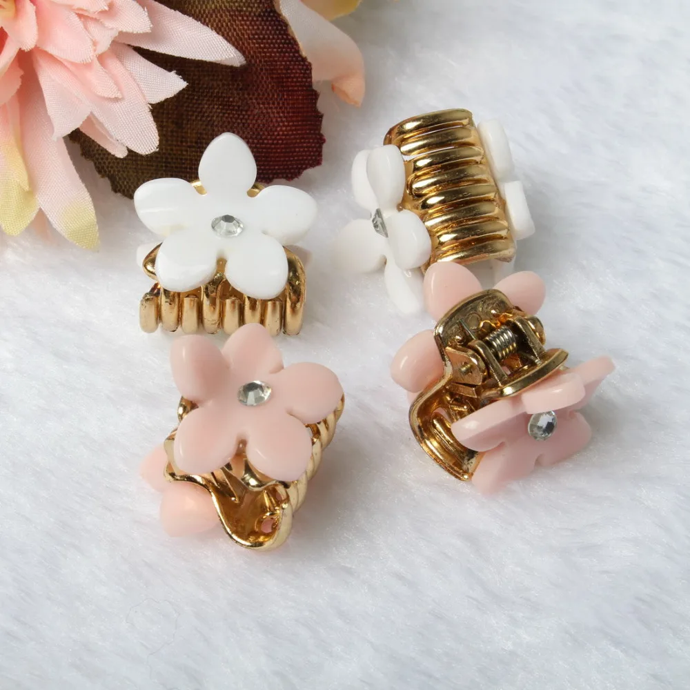 Детский пластиковый мини зажим для волос 2 см|hair clip clamp|small plastic hair clipsfashion accessories |