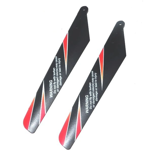 

WL V912 RC Helicopter Spare Parts Main blades(orange) Free Shipping