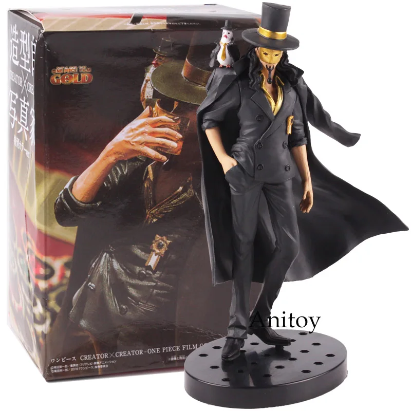 

Creator x Creator Rob Rucchi One Piece Film Gold PVC Anime Action Figurine One Piece Figure Collectible Model Toy