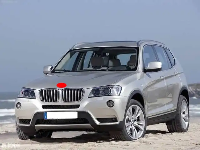 Для BMW X3 F25 2010 2011 2012 передний абажур фары Прозрачная крышка фары корпус фары крышка объектива