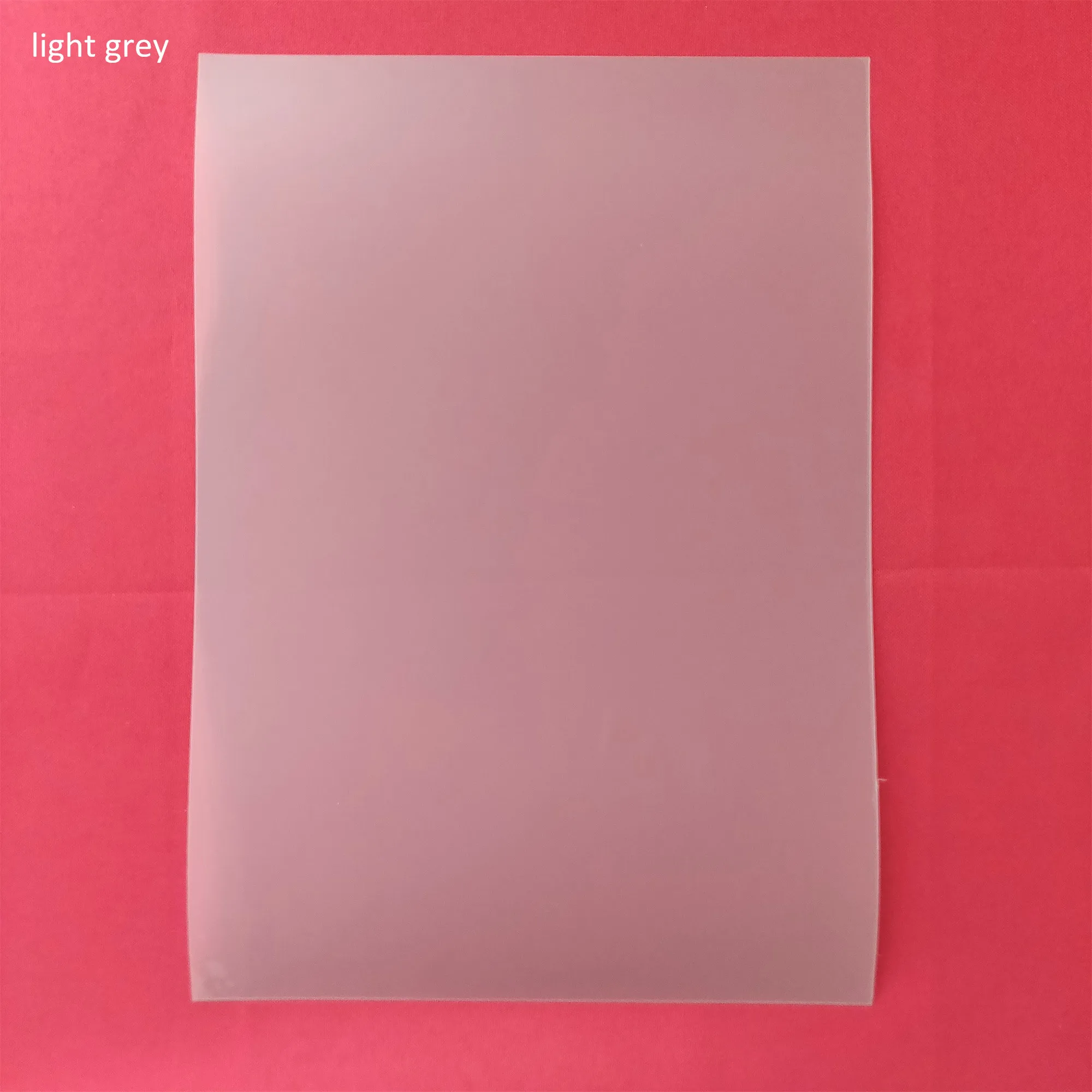 Дешево 5 штук 5 цветов голографическая проекционная пленка A4 210*290 мм образцы обратной проекции фильма темно прозрачный белый серый Цвет