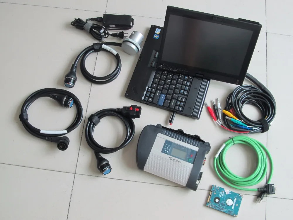  Star c4 conjunto completo mb sd conectar x200t ordenador portátil más nuevo software 320 gb hdd 201