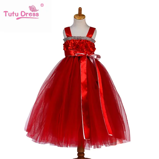 Princess Tutu Birthday Kids Hot Pink Clothing Baby Tutu Tulle Dress