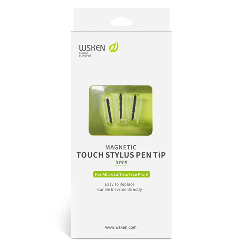 3pcs Wsken Replacement Tips Refill For Microsoft Surface Pro 3 Touch Stylus Pen Pen Refills Office Products