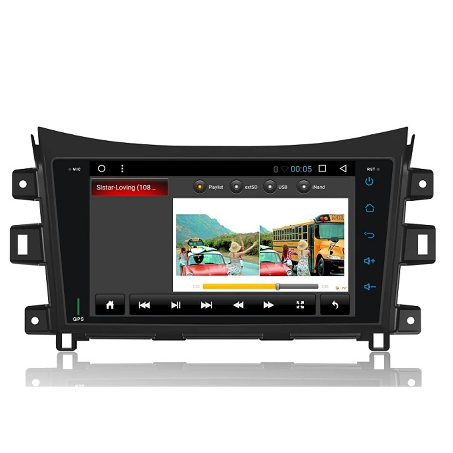 Top Asvegen 9 inch Android Car Stereo Radio For Nissan Navara NP300 GPS Navigation Multimedia Player autoradio Stereo Head Units 3