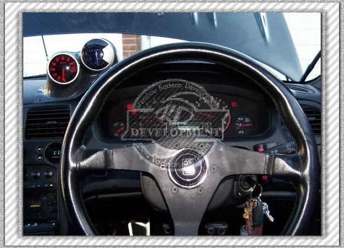 

R33 RHD DRIVER DASHBOARD TWIN GAUGE POD FRP FIBER GLASS