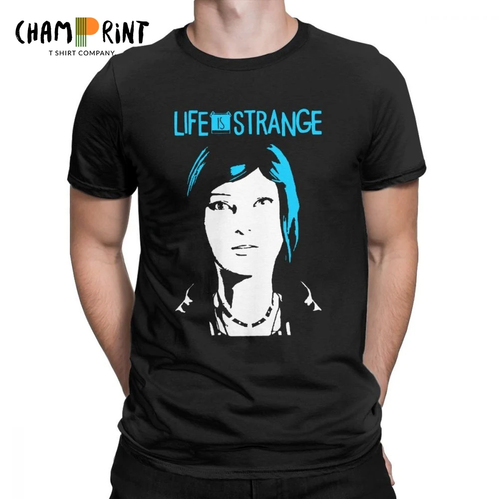 

Men's Life Is Strange T Shirt Cotton Clothes Crazy Short Sleeve Crew Neck Tees Printed T-Shirts