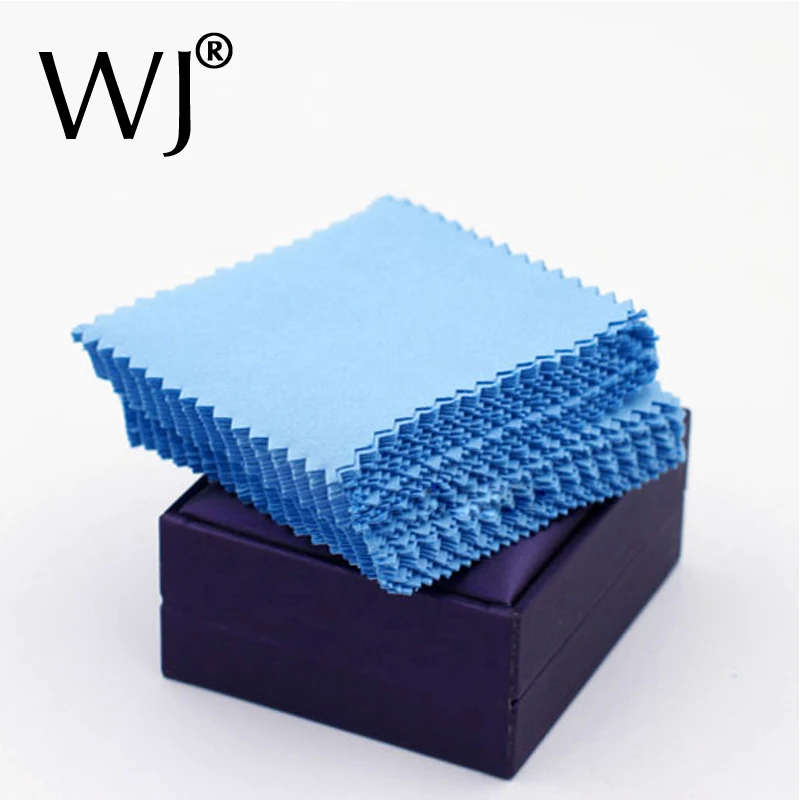 

Wholesale 200pcs/lot UltraSoft Jewelry Cleaning Polishing Cloth Brass Polisher Silver Gold Cleaner Double Velvet Dry Polish Care