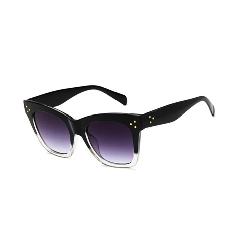 Модные квадратные солнцезащитные очки женские роскошные новые солнцезащитные очки кошачий глаз Винтажные Солнцезащитные очки «кошачий глаз» солнцезащитные очки для женщин UV400 - Lenses Color: 8