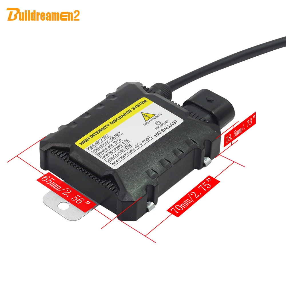 Комплект Ксеноновых Ламп Buildreamen2 55 Вт HID H1 H3 H7 H8 H9 H11 9005 9006 880/1 3000K 8000K 12 В