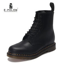Unisex Genuine Leather Shoes Boots Style Upper Real Leather Ankle Boot Full Grain Cowhide Motorcycle Boots цена Unisex Genuine Leather Shoes Boots Style Upper Real Leather Ankle Boot Full Grain Cowhide Motorcycle Boots цены онлайн