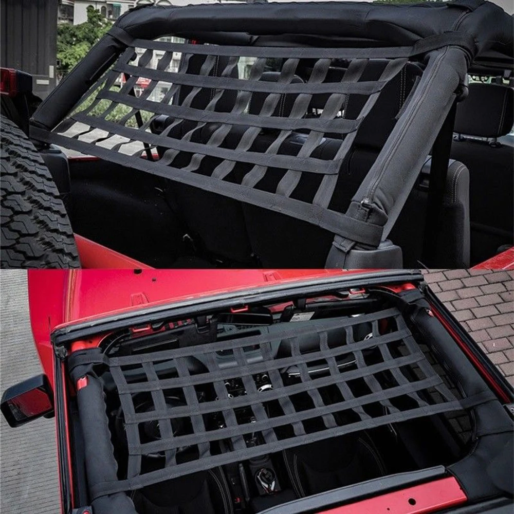 Автомобильный гамак на крыше с мягким покрытием для Jeep Wrangler JK 07-19