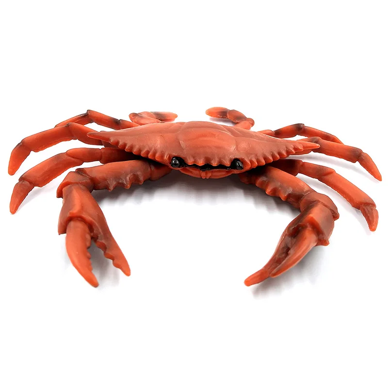 Искусственная Фигурка краба морская Морская жизнь модель животного домашний