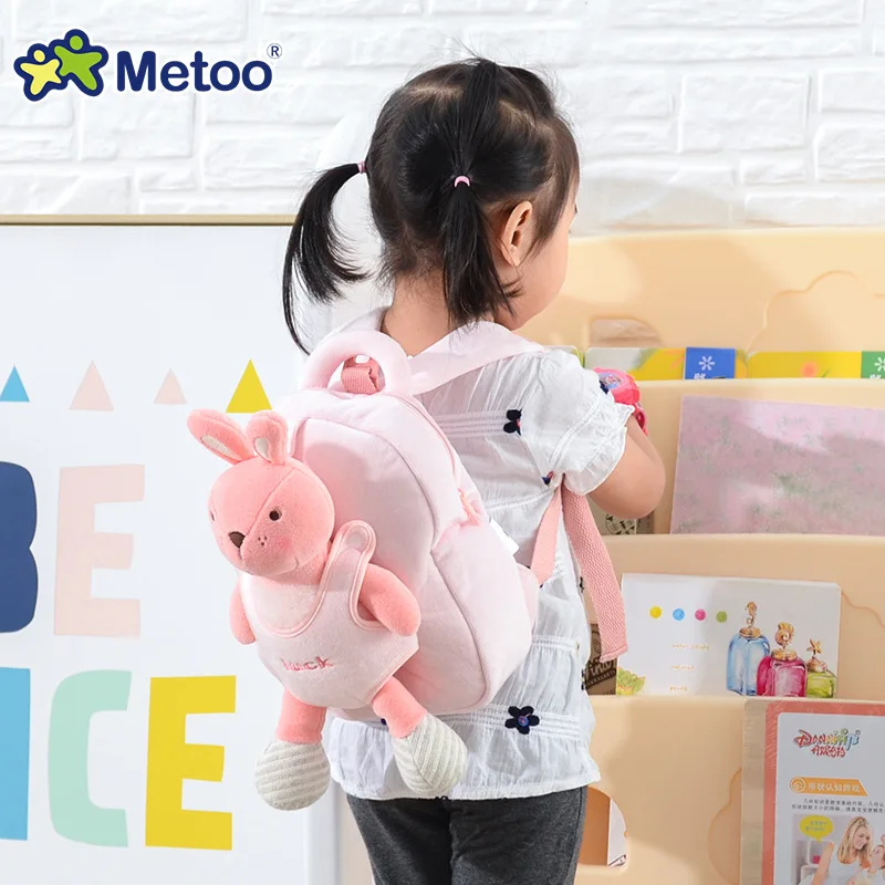 Плюшевый Рюкзак Metoo кукла плюшевые игрушки для девочек Bbay милый Единорог Мягкие животные для детей школьная сумка через плечо в детском саду
