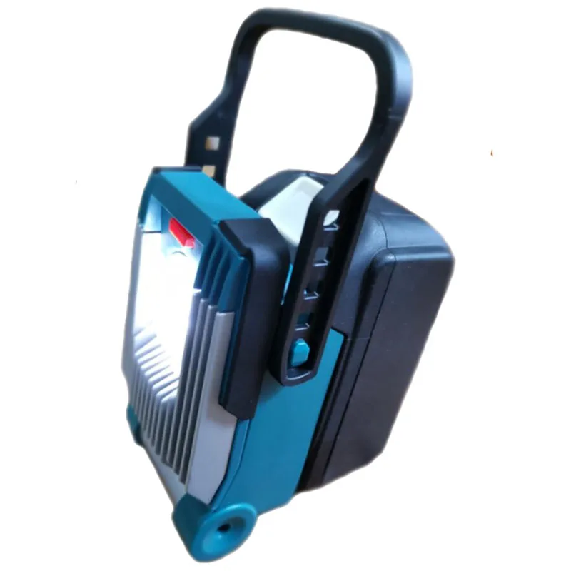 Tanie Elektronarzędzie część dekoracji wnętrz budowa lampa robocza led światło dla DeWalt Makita Milwaukee Bosch 18V 20V akumulator litowo jonowy