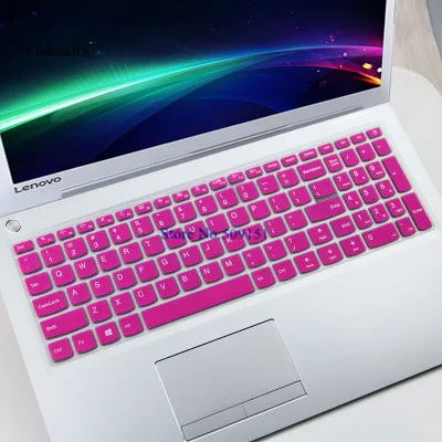 Защитная пленка для клавиатуры 15,6 дюймов для lenovo Ideapad 15 110 310 510 V310S V510 V510s 110s 310s 510s - Цвет: Rose