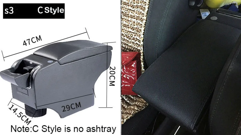 PU Leather Car Armrests Box Container Central Storage For MINI Cooper One Countryman Clubman Car Styling Accessories momo steering wheel