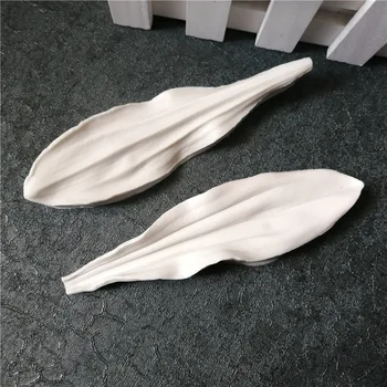 

Large New Simulates Flower Bell Orchid Leaf Molds for Plaster Designer Silicone Mold Concrete Moldes Para Velas Stampi Per Gesso