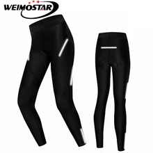 Новое поступление Weimostar для женщин Велоспорт противоударный брюки горные быстросохнущие дышащая гелевая подкладка