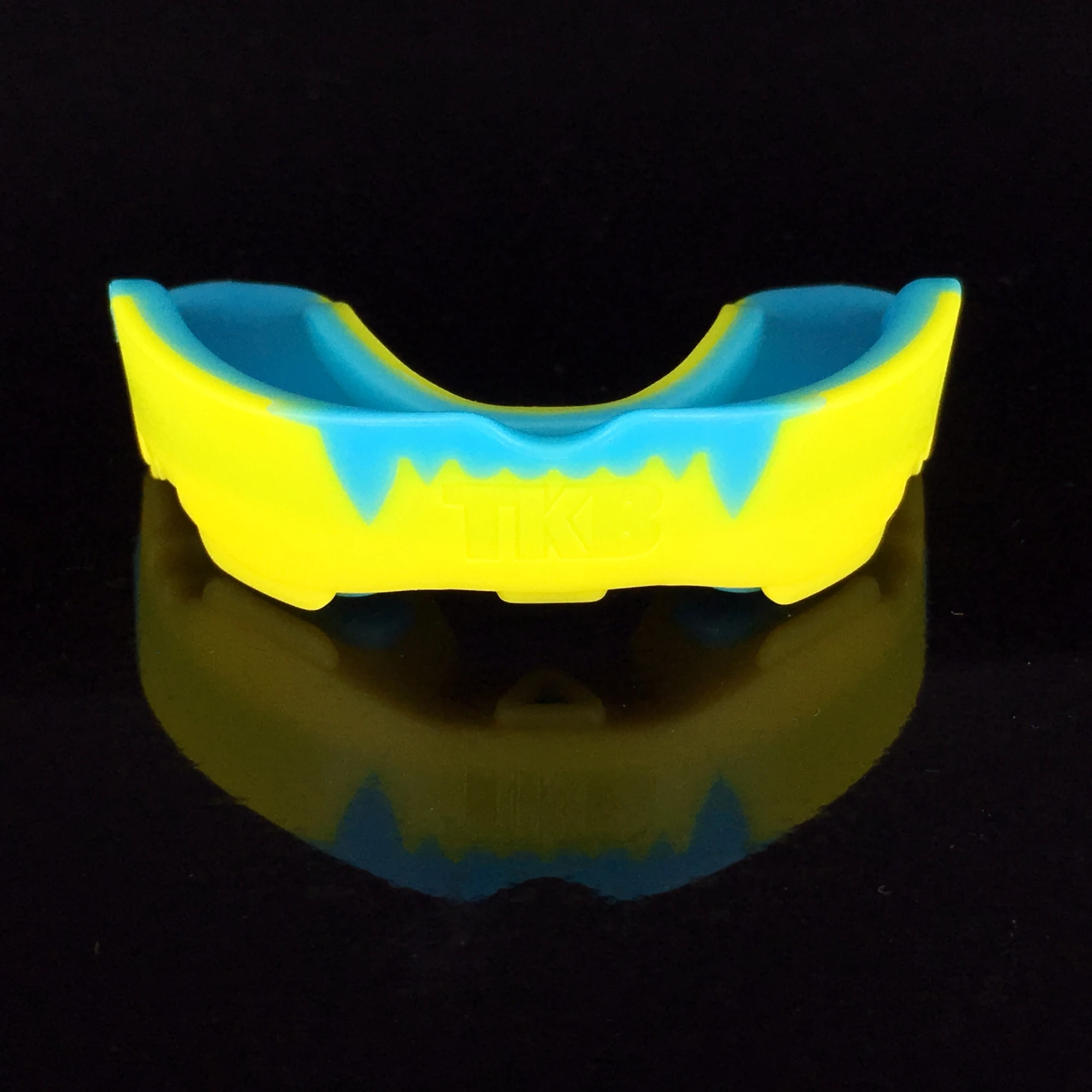 Top King Boxing Mouth Guard EVA CE 3 Layers Fight Rhythm