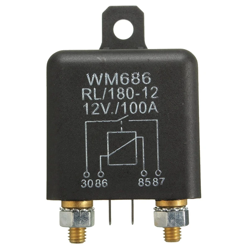 12V 100Amp 4-контактный Heavy Duty на переключатель включения/выключения разделение