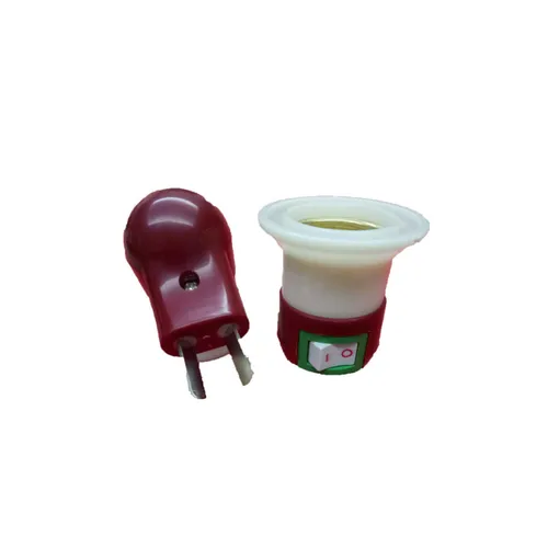 E27 LED 전구 홀더 원형 사각 피팅 소켓, US 플러그 스위치, E27 베이스, 행잉 램프 소켓, 가정용 6A 110V-220V 3