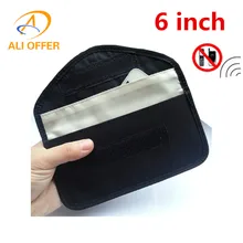Мобильный телефон РЧ сигнал Экранирование блок помех сумка чехол " для iPhone 6S 6plus SE анти-дегаузсинг анти-излучения Pregnants