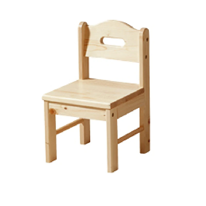 wooden childs chair