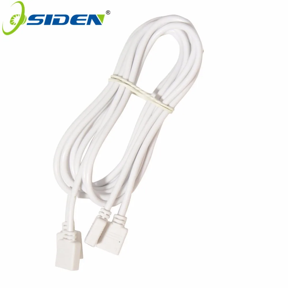 OSIDEN 200pcs/lot LED Strips Light rgb 4 Pin Connector Extend Cable Wire Cord Line Extended Adapter White 30CM 50CM 1M 5M