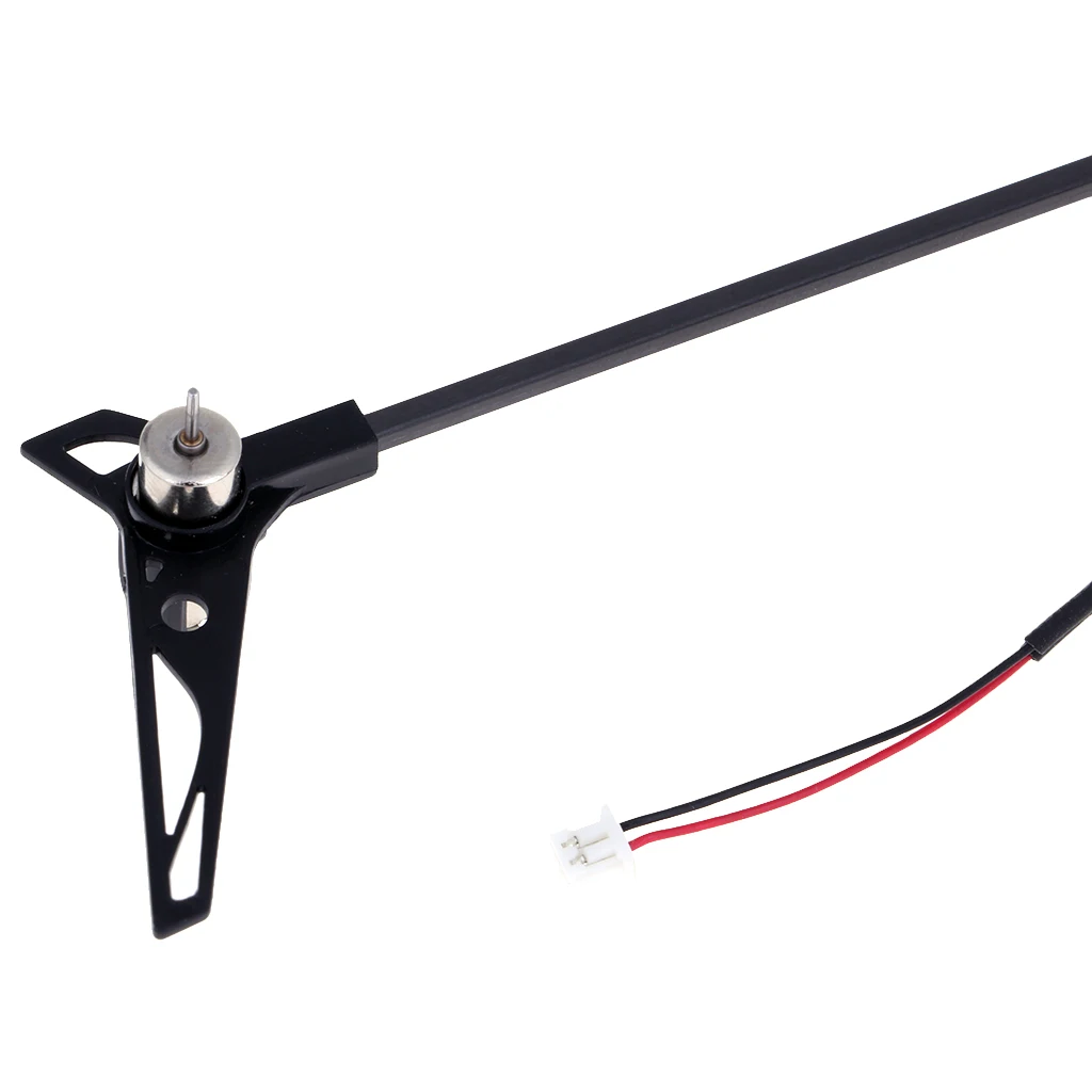 RC Toy Car Tail Boom Holder & Motor Kit Replacement for WLtoys V911S V966 Spare Parts